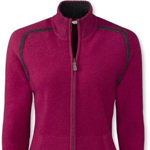 Smartwool full zip 100% merino sweater EUC